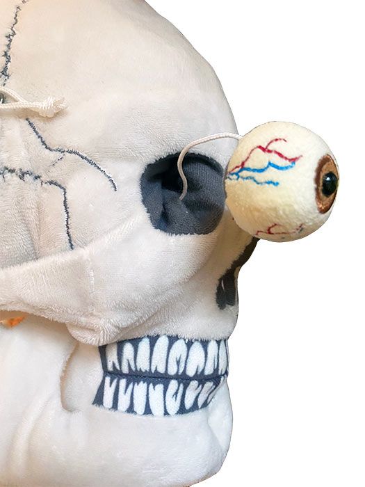 Deluxe Skull with Hidden Organs Plush