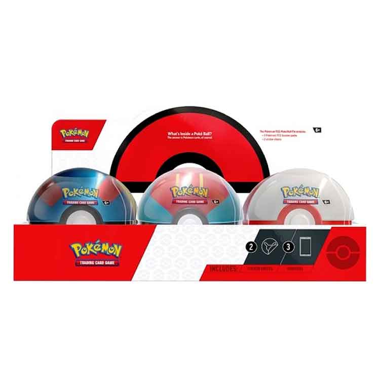 Pokémon Trading Card Game Pokeball Tin Series 9
