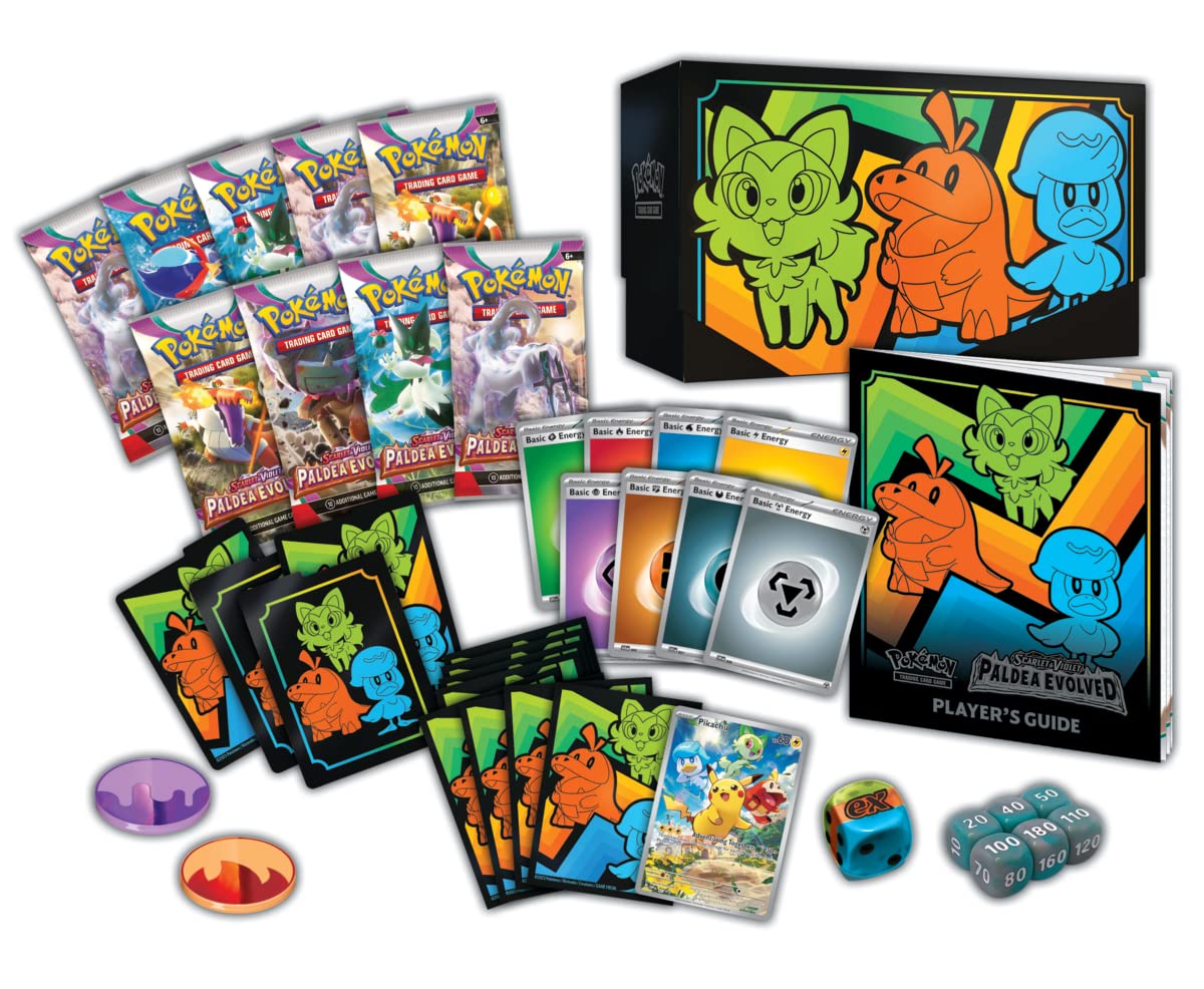 Pokémon Trading Card Game Scarlet & Violent Paldea Evolved Elite Trainer Box