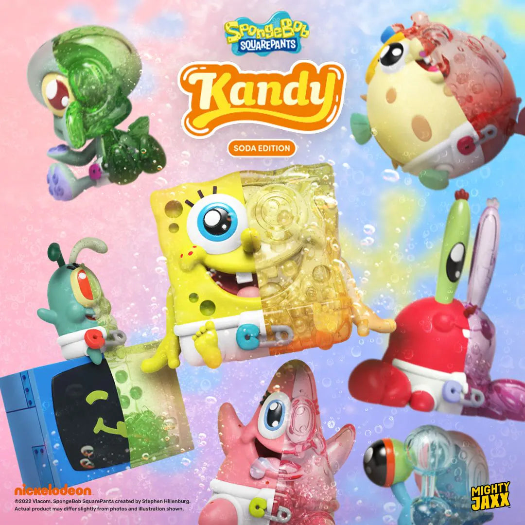 Kandy x Spongebob Squarepants ft. Jason Freeny Soda Edition Blind Box