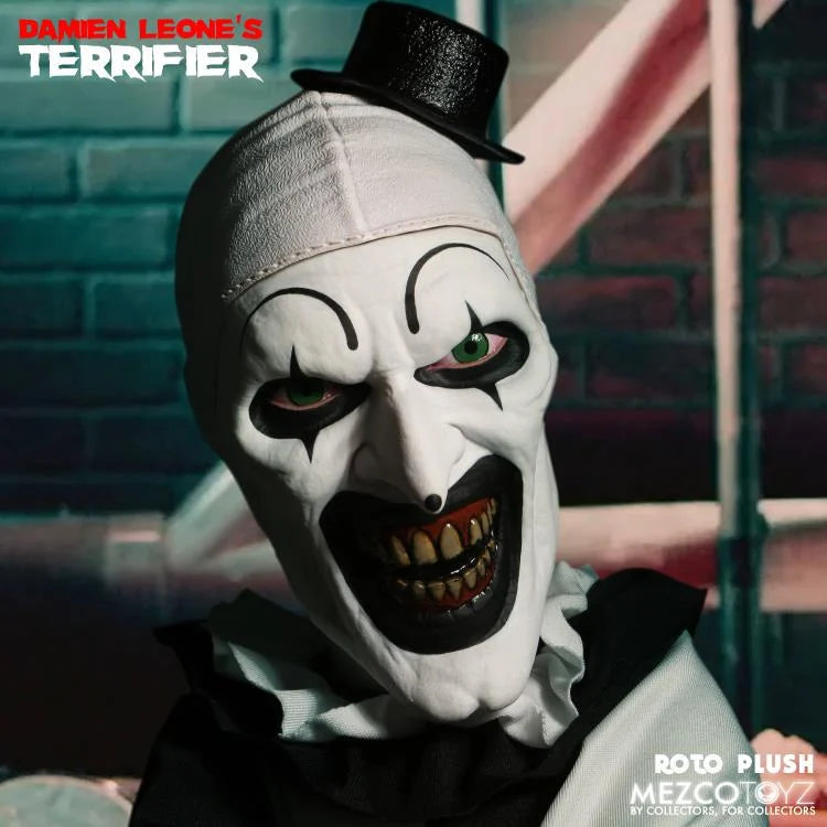 The Terrifier Art the Clown MDS 18 Inch Roto Plush
