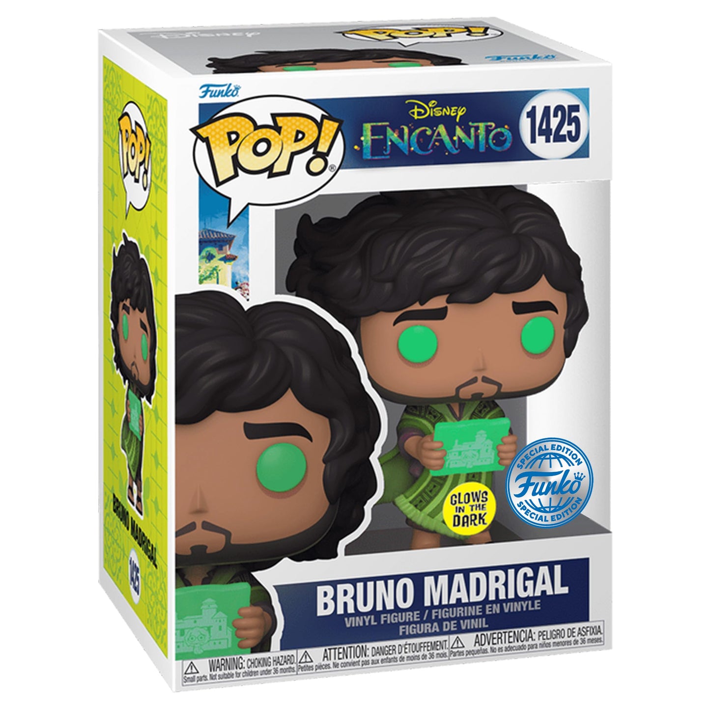 Encanto 1425 Bruno Madrigal GITD Funko Pop! Vinyl Figure