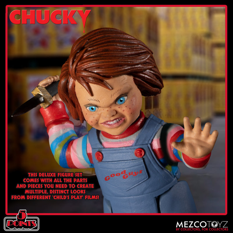 Chucky 5 Points Deluxe Figure Set