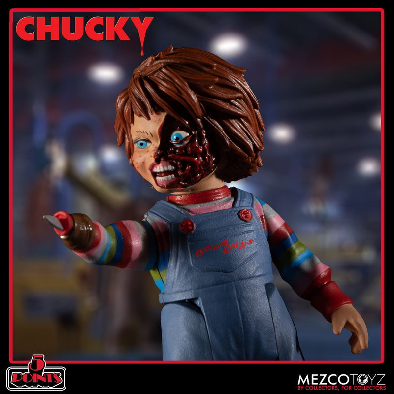 Chucky 5 Points Deluxe Figure Set