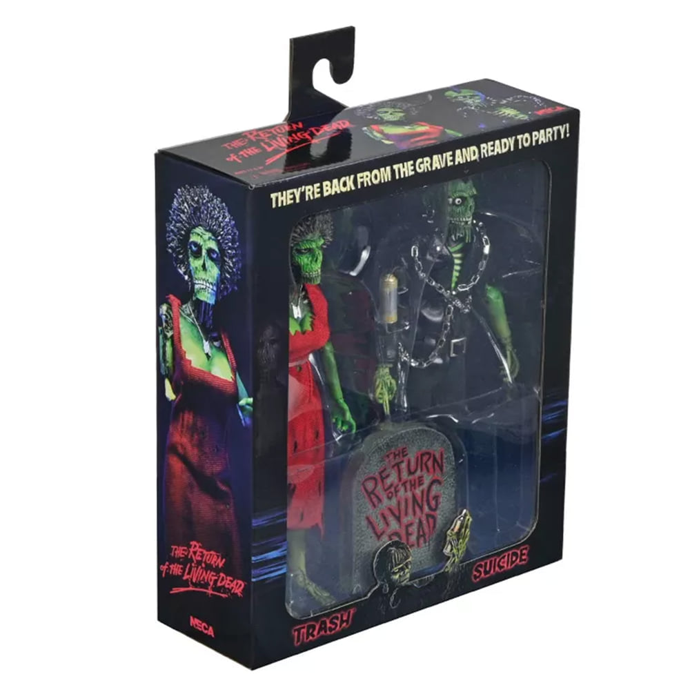 Return of the Living Dead Trash and Suicide 8” Clothed Figure 2-Pack