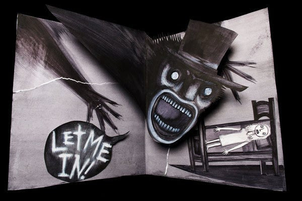 The Babadook Artist Parody Waterproof Sticker