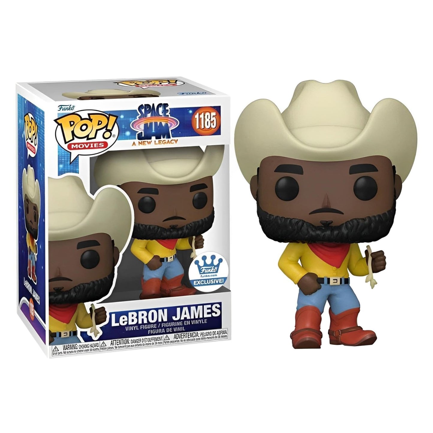 Space Jam 1185 LeBron James Exclusive Funko Pop! Vinyl Figure