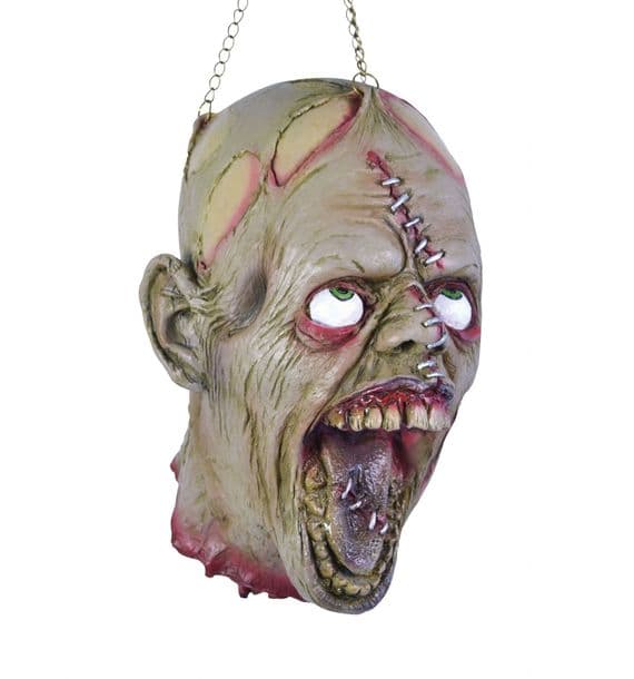 Hanging Dead Head & Stitched Face Prop