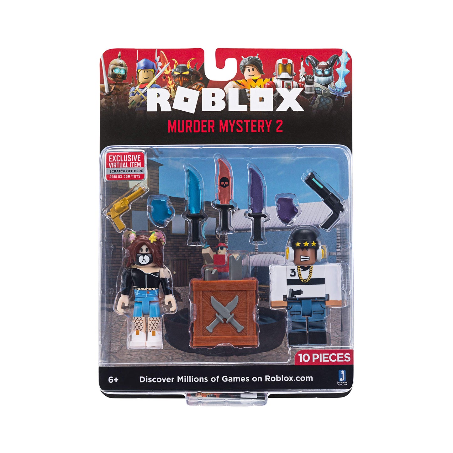 Roblox Murder Mystery 2 Figure Pack