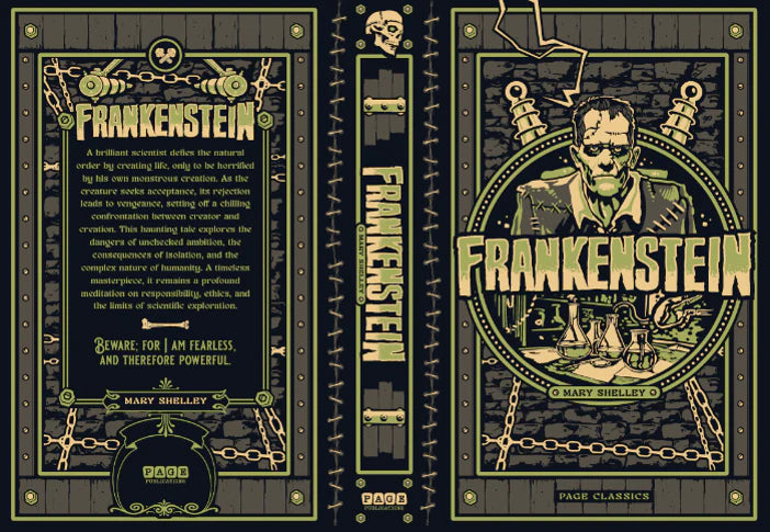 Frankenstein, Mary Shelley (Hard Cover, Page Publications, 2023)
