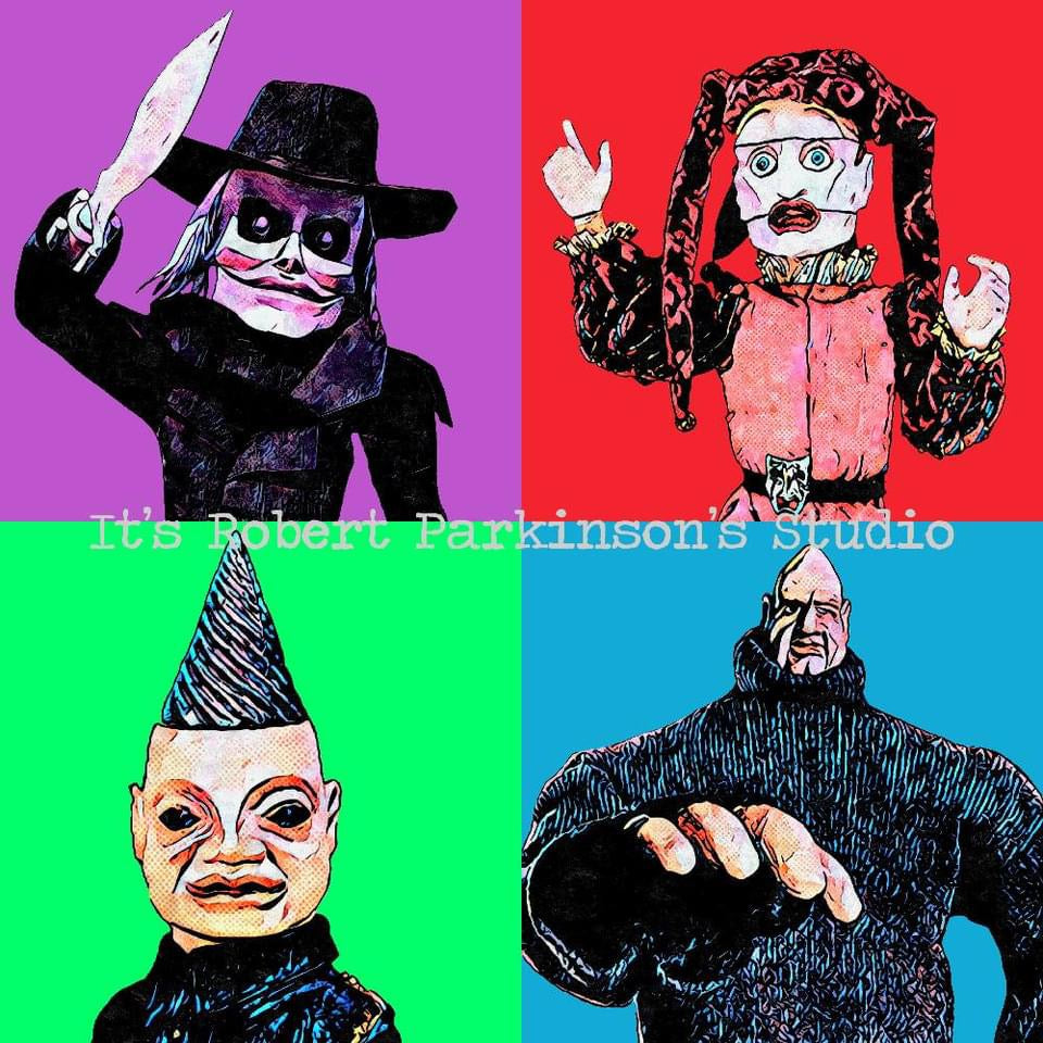 Puppet Master Quad Art Print