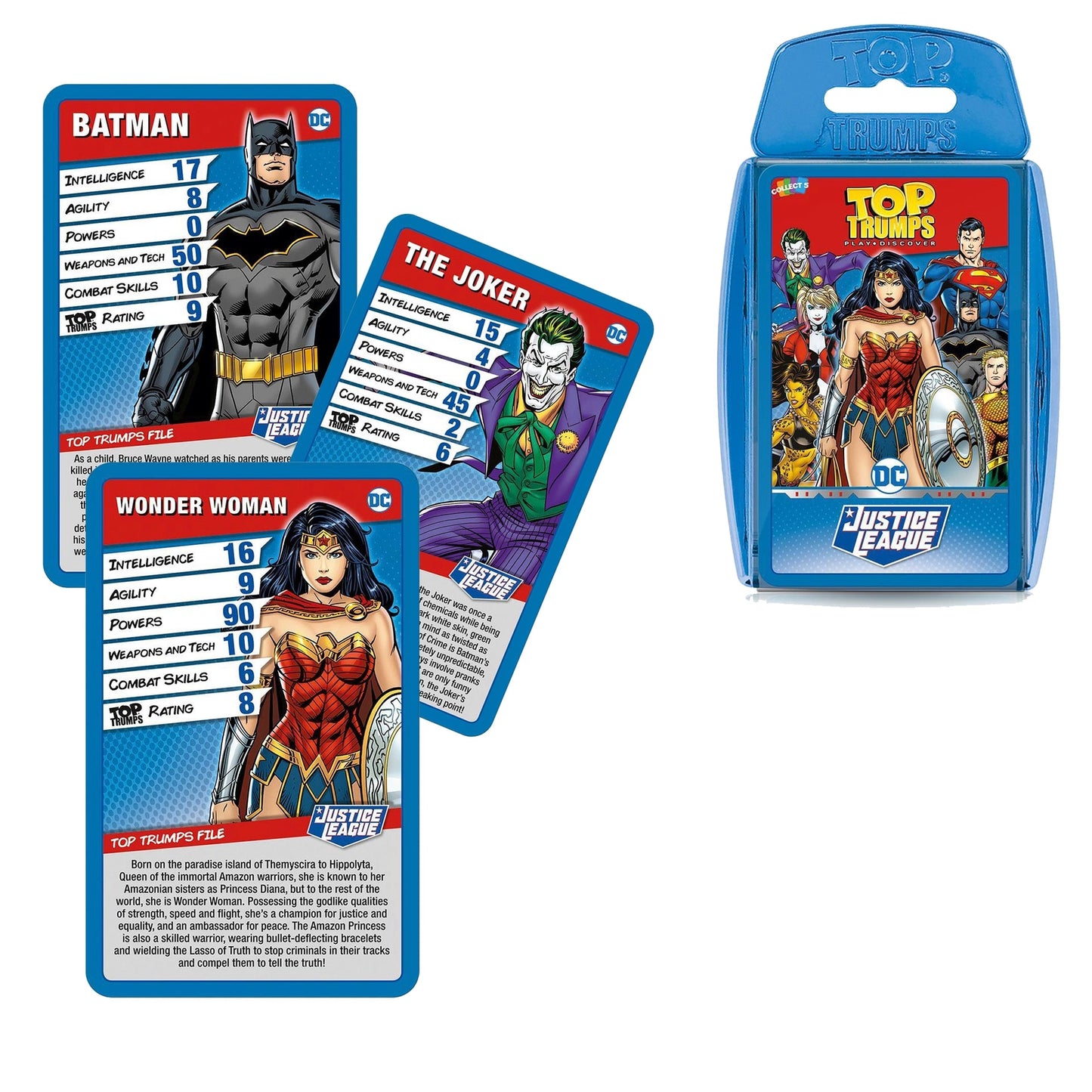 DC Justice League Top Trumps