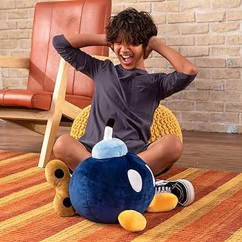 Super Mario Bob-omb Club Mocchi-Mocchi Mega Plush