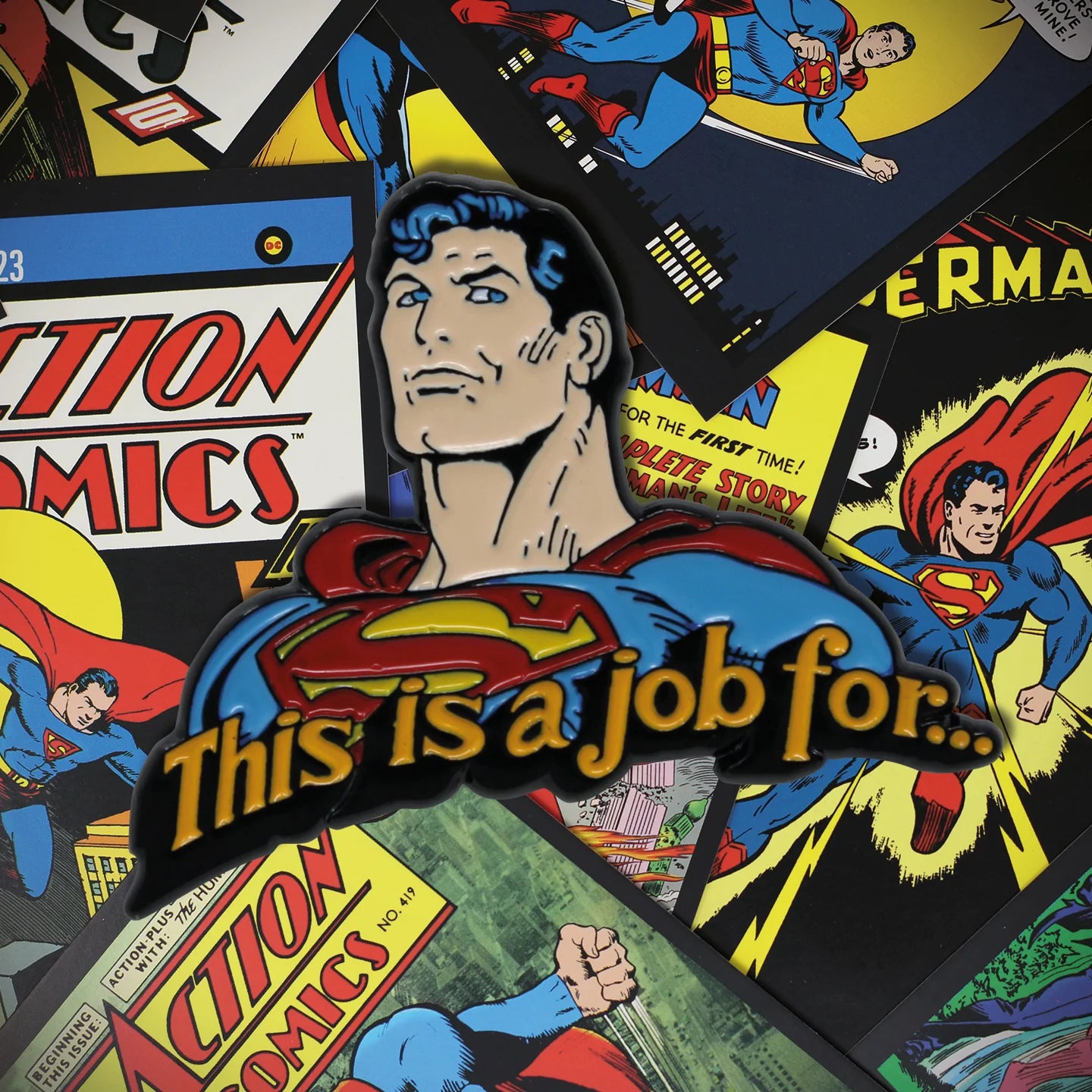Superman Limited Edition Pin Badge