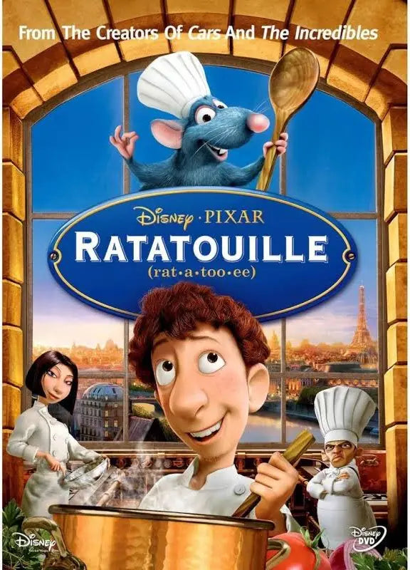 Disney Pixar Ratatouille Region 4 DVD