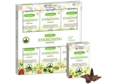 Energising Backflow Incense Cones 6 Packs x 12 Cones