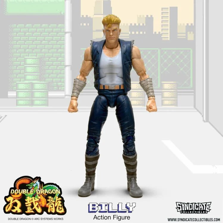 Double Dragon Billy Lee Action Figure