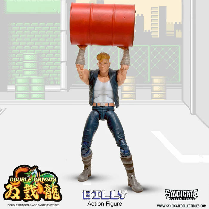 Double Dragon Billy Lee Action Figure