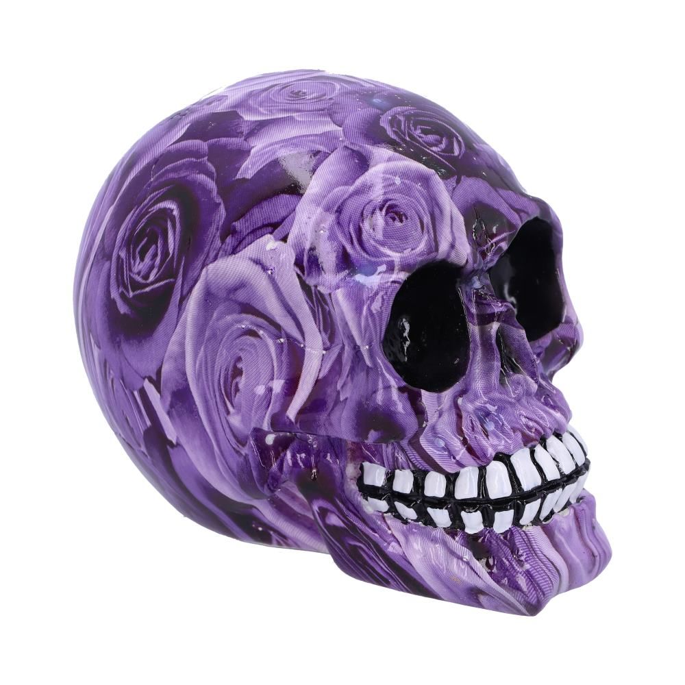 Purple Romance Skull 11cm