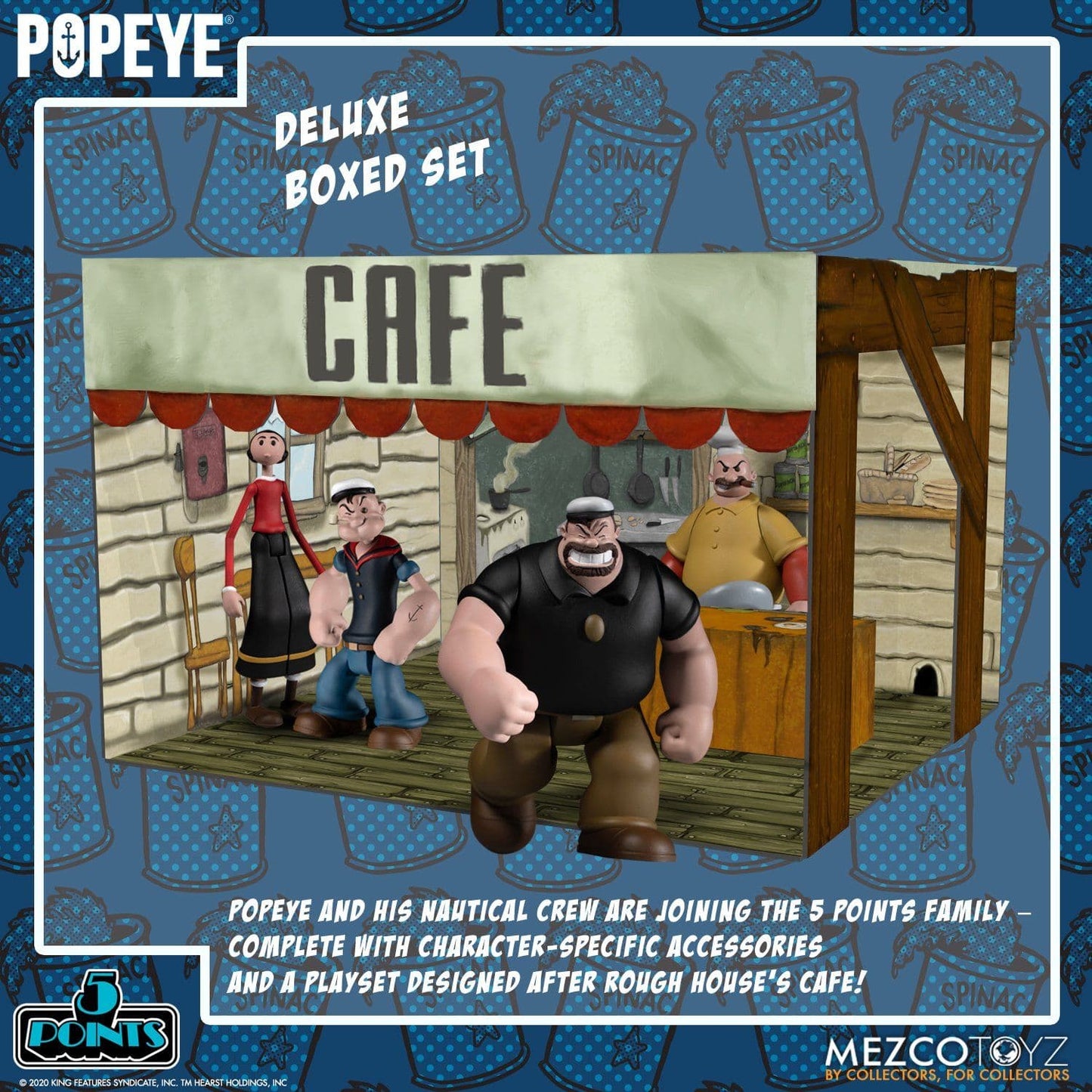 Popeye 5 Points Deluxe Set