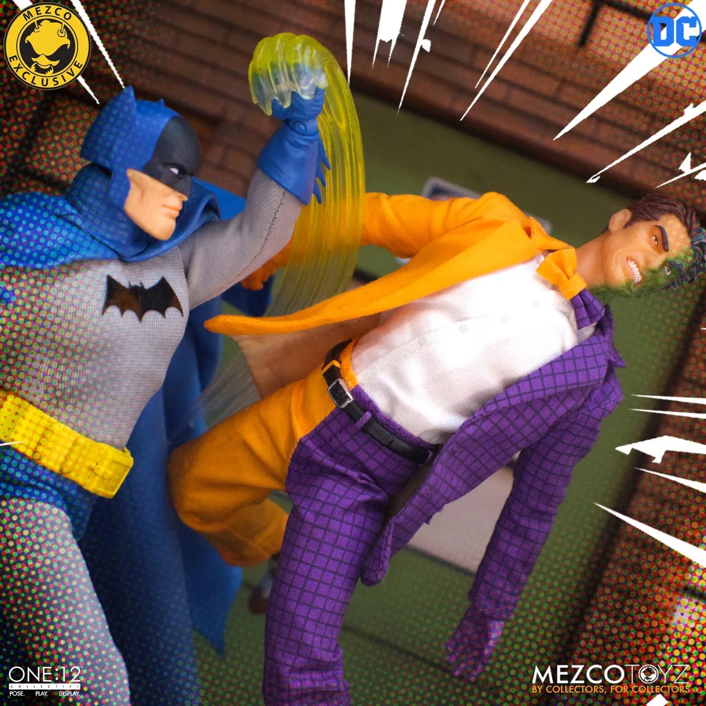 Golden Age Batman vs Two-Face One:12 Collective Figures