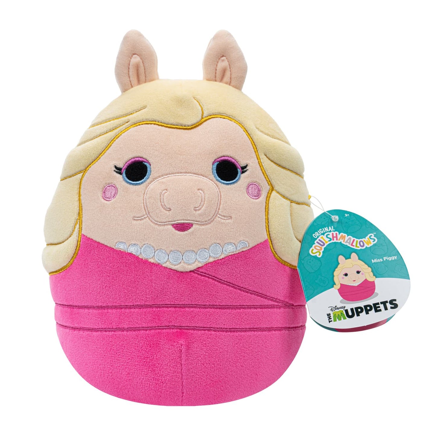 The Muppets Miss Piggy 8” Squishmallow Plush