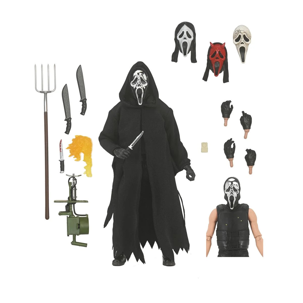 Scream Ghost Face Inferno Ultimate Figure