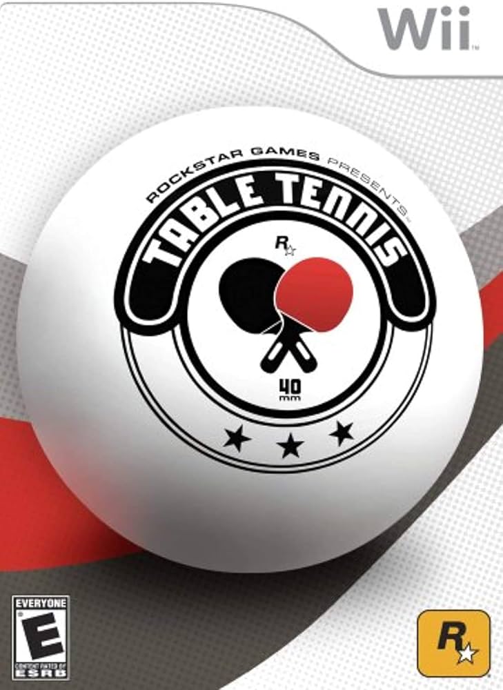 Table Tennis Nintendo Wii Videogame