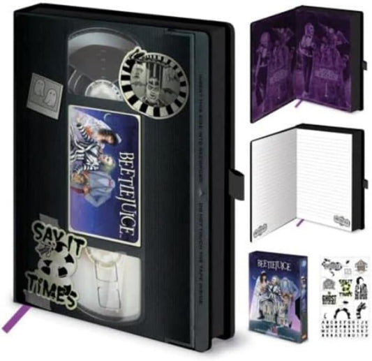 Beetlejuice A5 Premium Notebook
