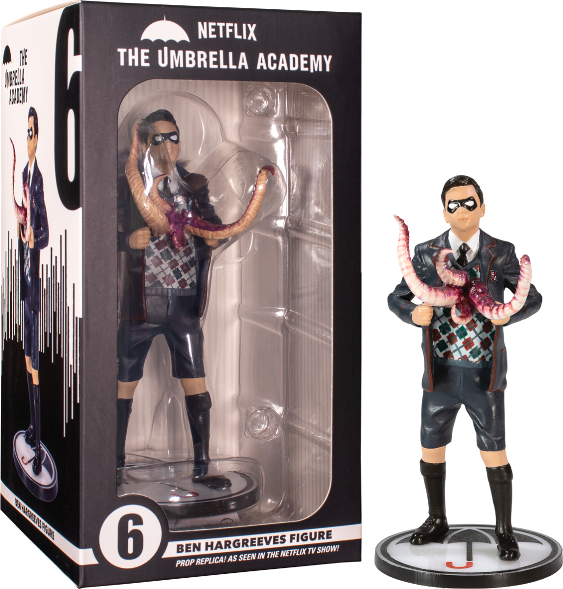 The umbrella academy 6 piece figure best sale set