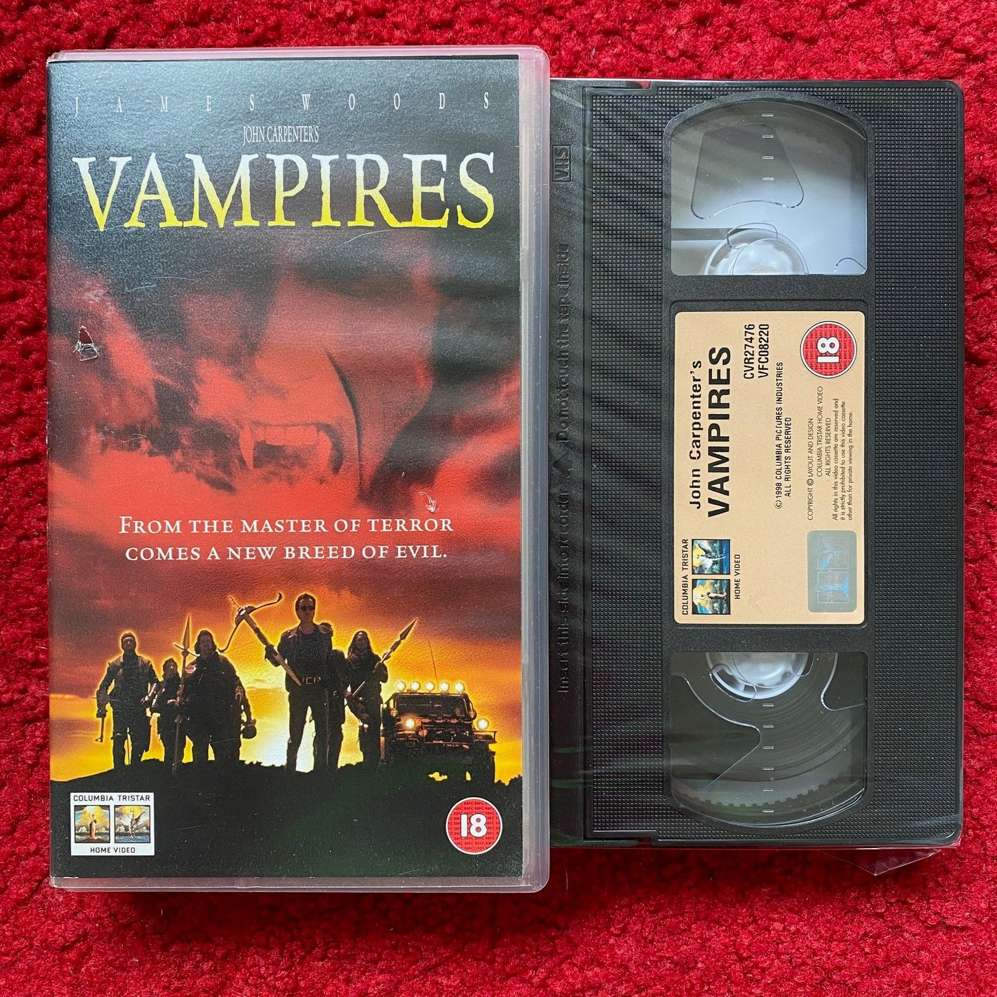 John Carpenter's Vampires VHS