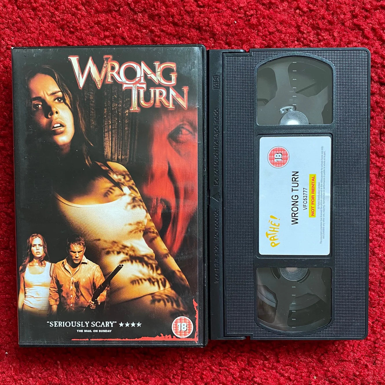 Wrong Turn VHS