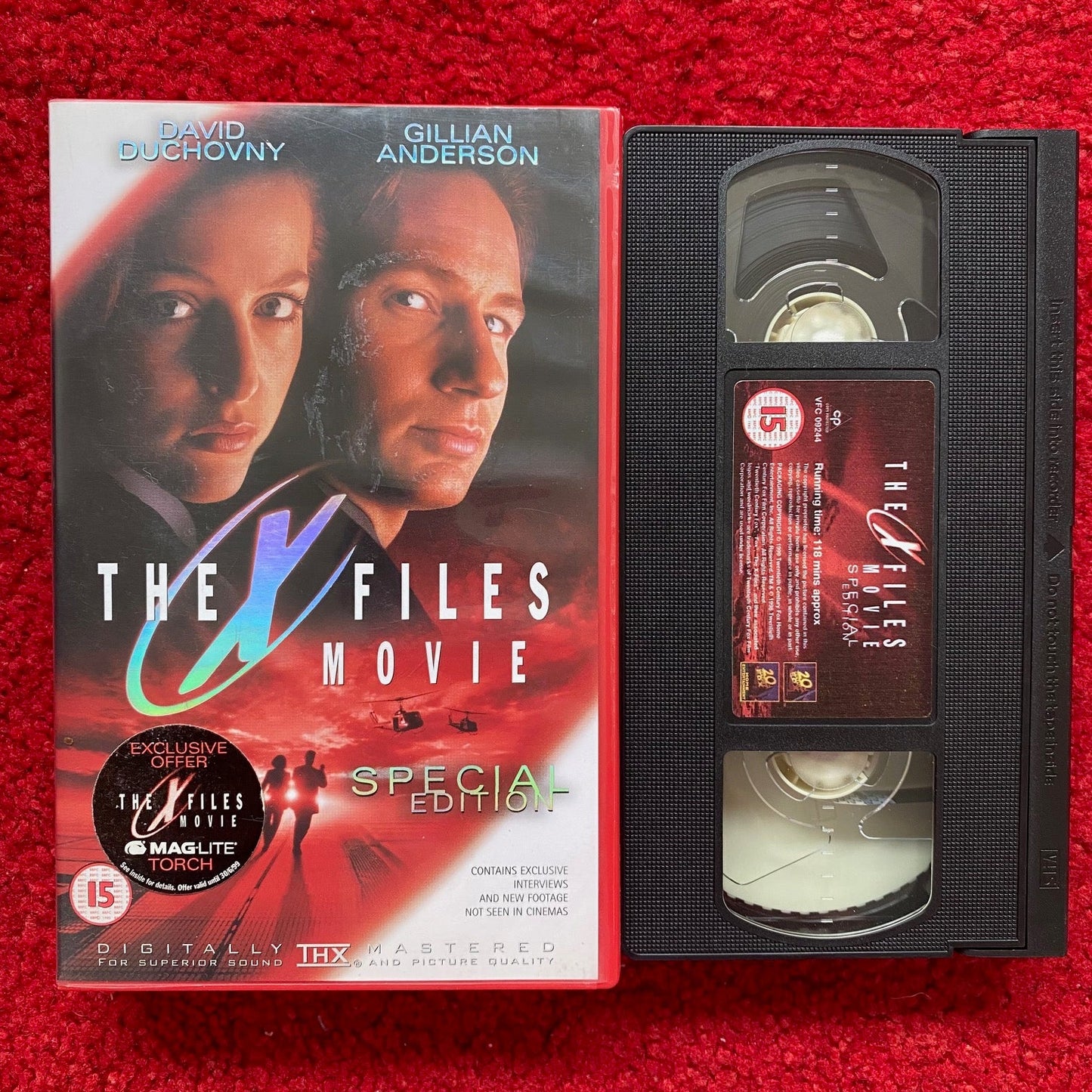The X-Files Movie VHS