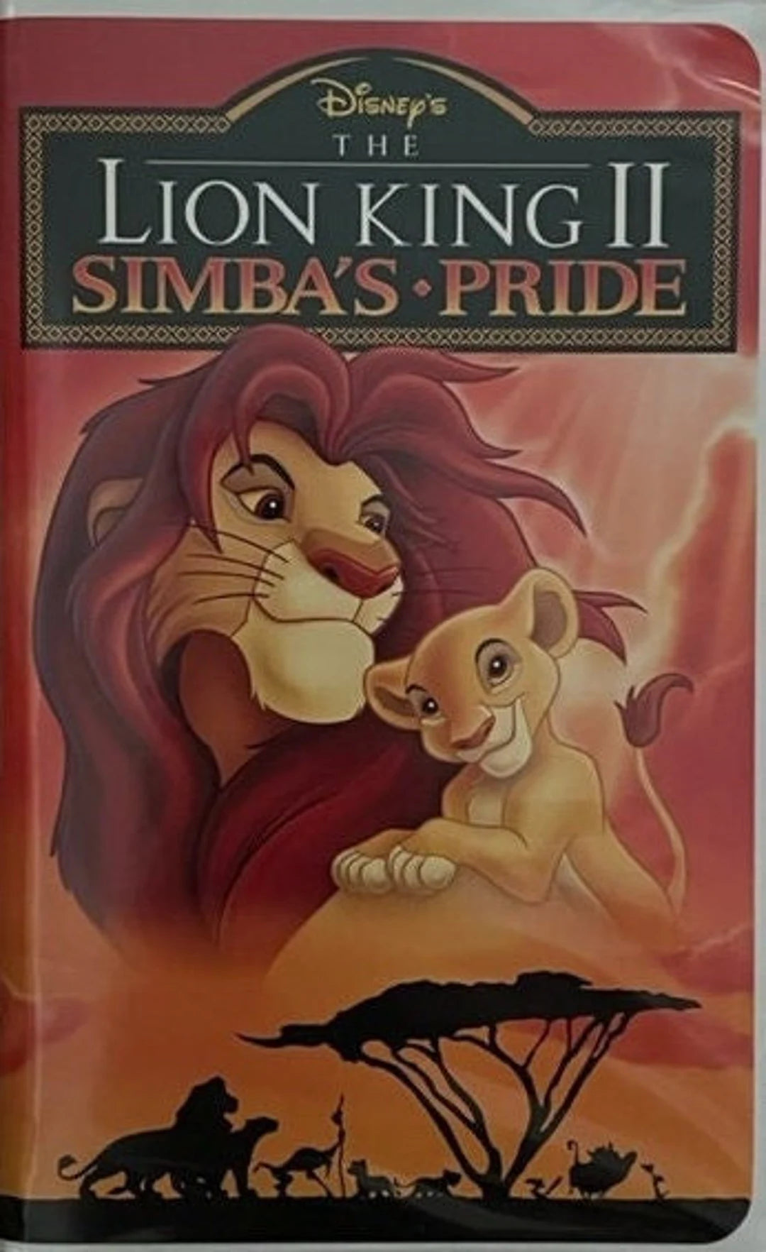 The Lion King 2 Simba's Pride VHS