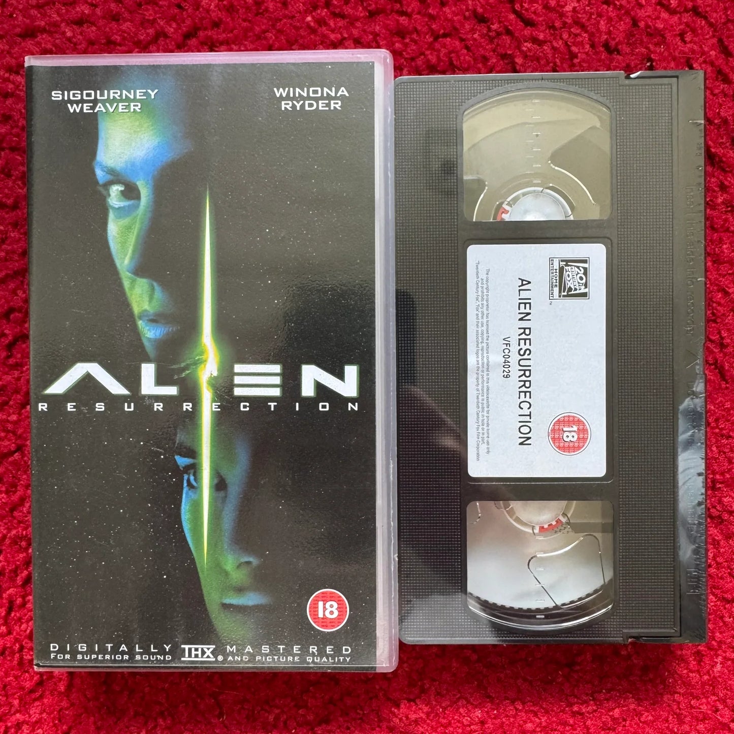 Alien Resurrection VHS