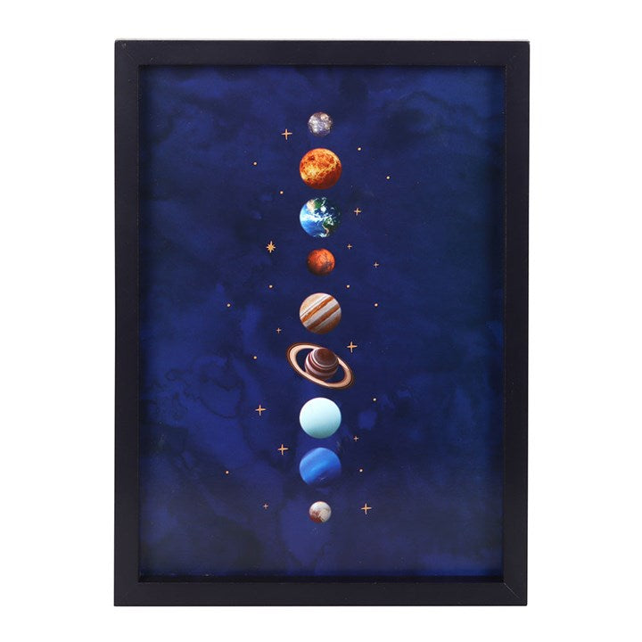 Solar System Framed Wall Art Print