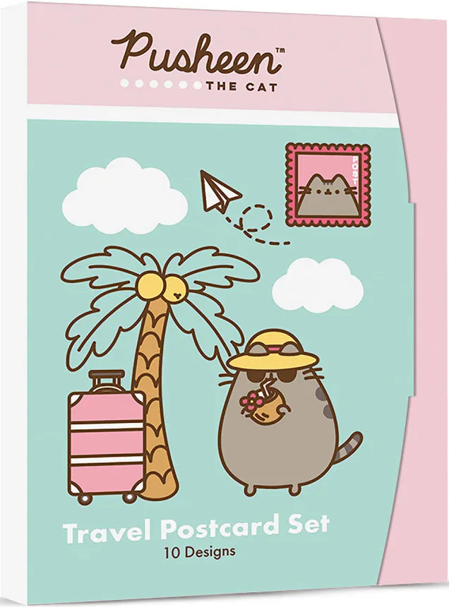 Pusheen Travel Post Card Set