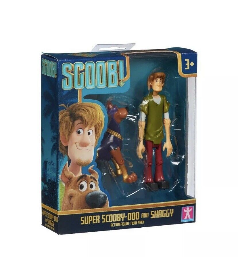 Scoob! Scooby-Doo Super Scooby-Doo and Shaggy Figures