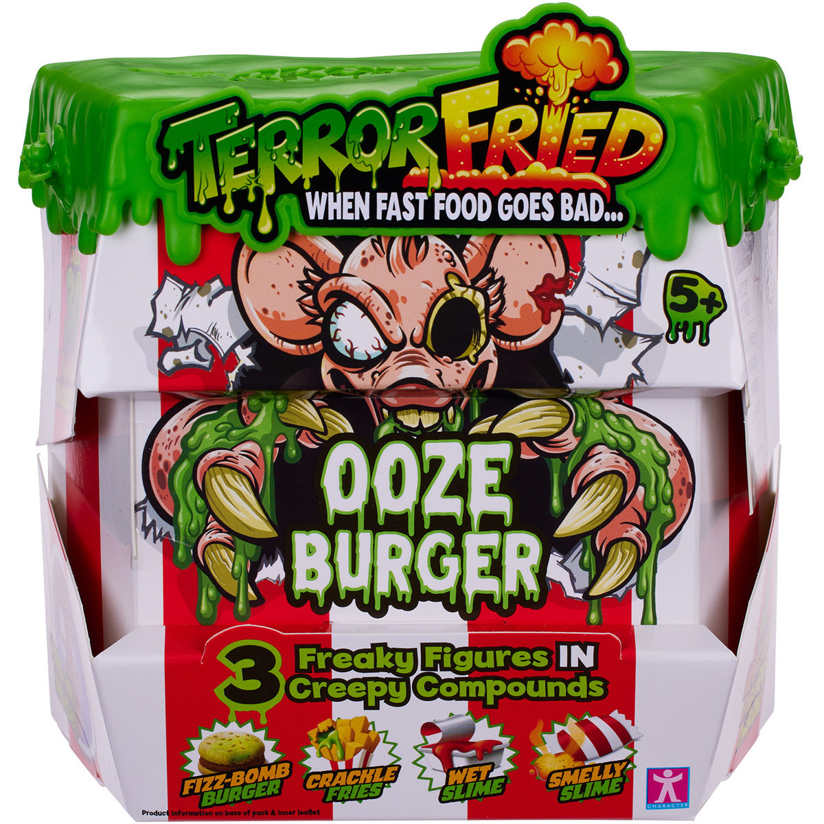 Terrorfried Ooze Burger Mystery Figure and Slime Set