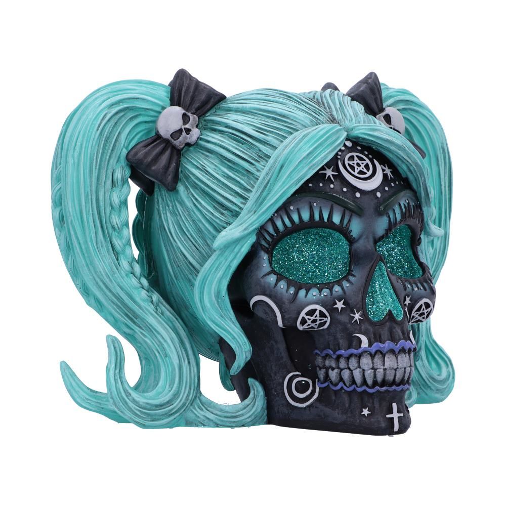 Drop Dead Gorgeous - Cute and Cosmic Witchy Doll Skull