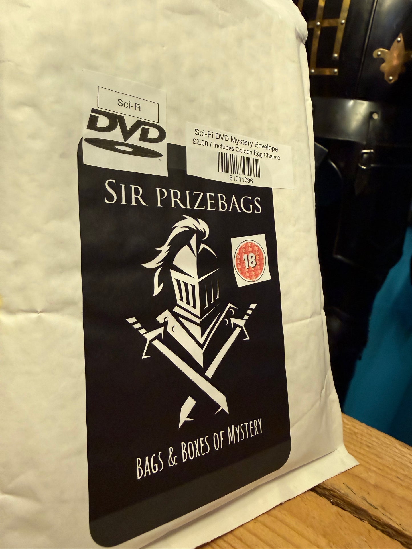 Sci-Fi DVD Mystery Envelope