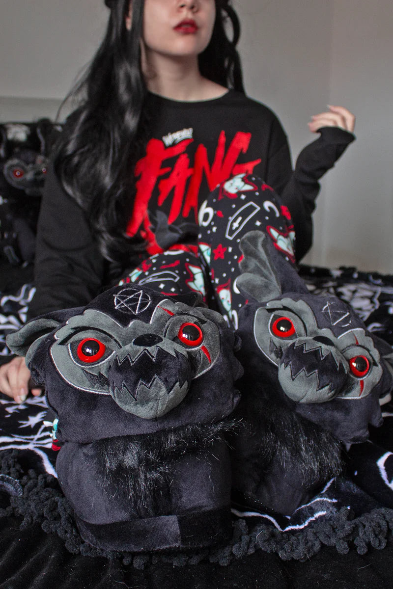 Werewolf: Fang Kreeptures Slippers by Killstar