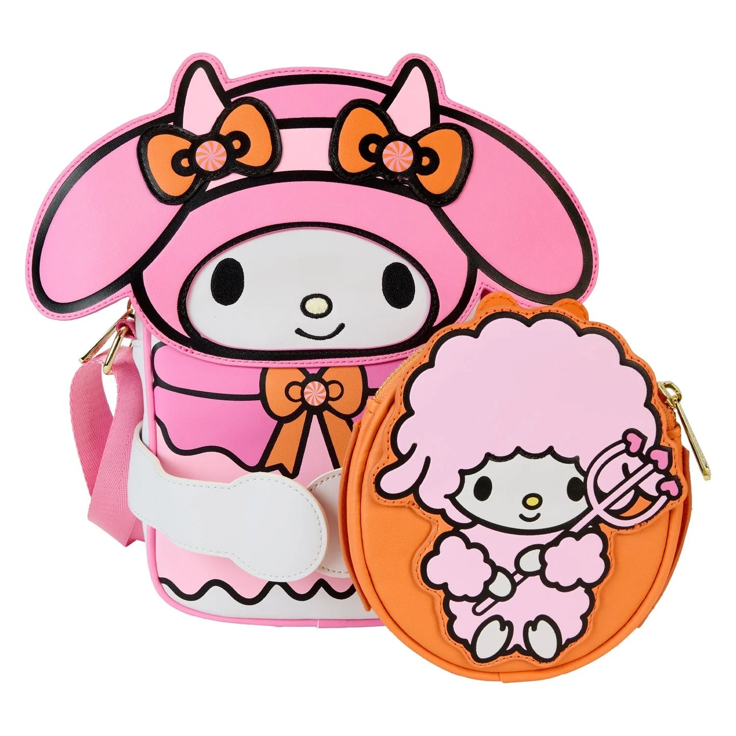 My Melody Devil Crossbuddies Bag by Loungefly