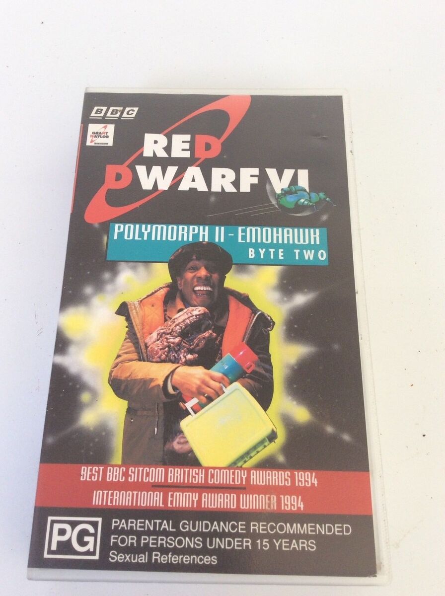 Red Dwarf VI Byte Two Polymorphy II - Emohawk VHS Tape