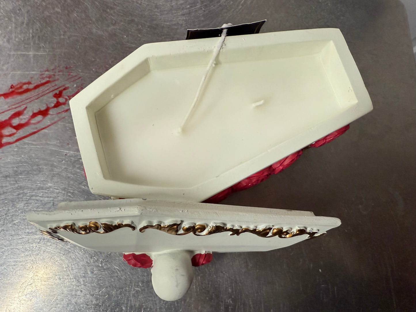 Ornamental Coffin Candle