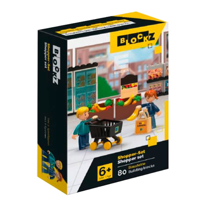 Edeka Shopper Set Set Blockz (80pcs)