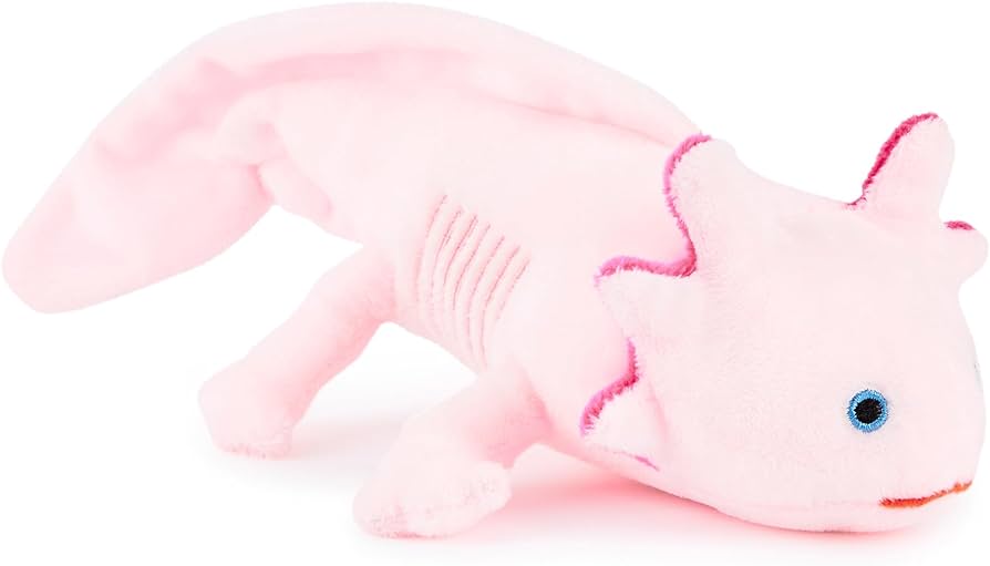 Pink Axolotl 22cm Eco Plush