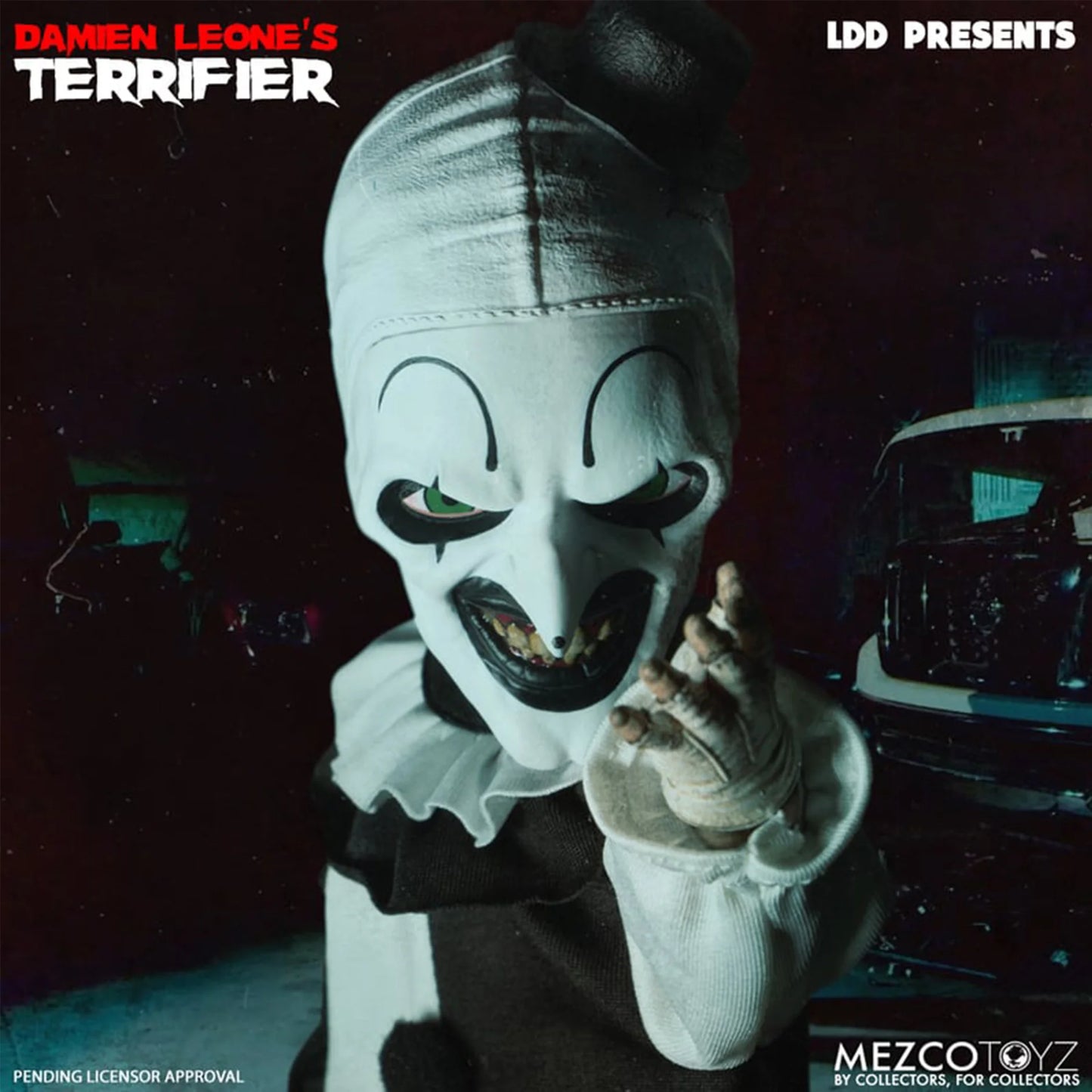 The Terrifier Art the Clown Living Dead Doll