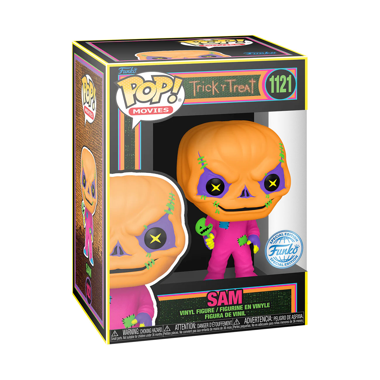 Trick R Treat 1121 Sam Blacklight Funko Pop! Vinyl Figure