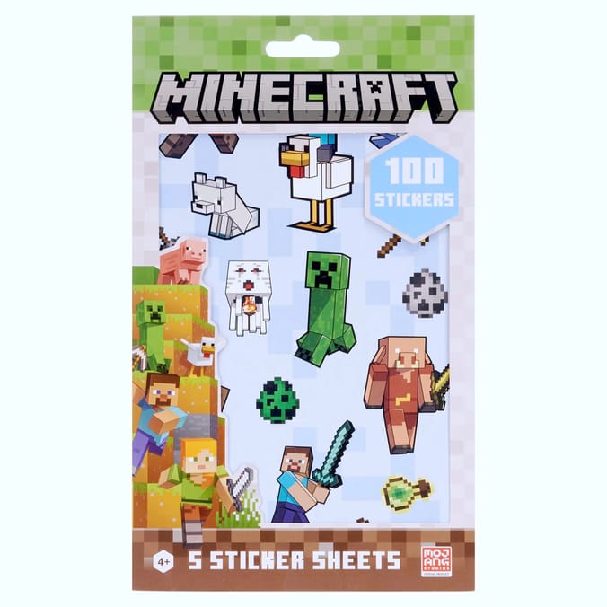 Minecraft 100 Sticker Pack